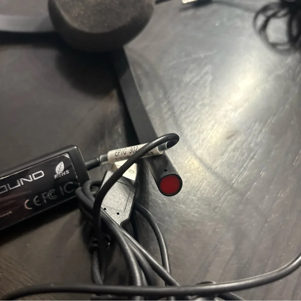 Addasound Epic 302 Wired USB Mono Headset Tested and Working